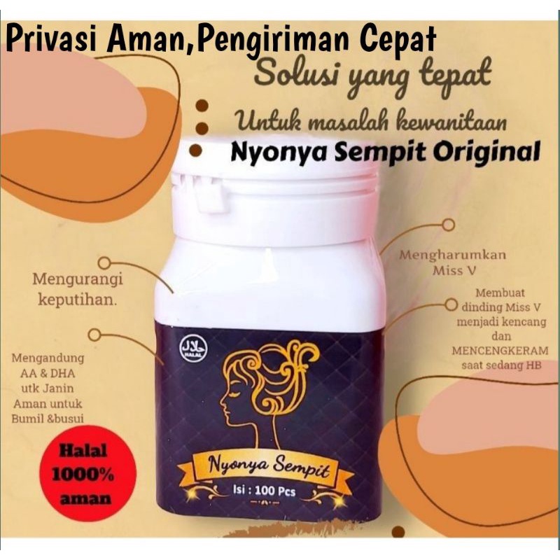 

PROMO 10:10 Beli 3 Gratis 1 Botol | JAMU NYONYA SEMPIT ORIGINAL | Nyonya Sempit Jaminan Perawan