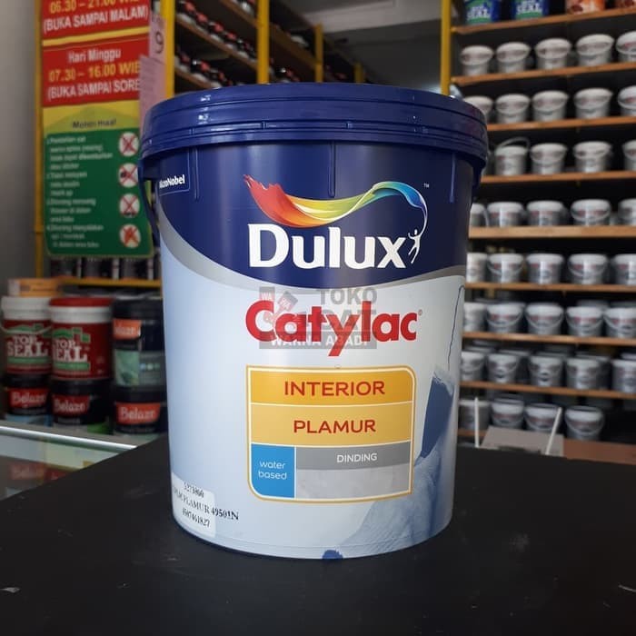 PERTUKANGAN CAT & PERLENGKAPAN PLAMIR DULUX CATYLAC 20 KG