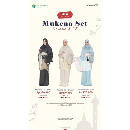 Mukena Set Devana x SF