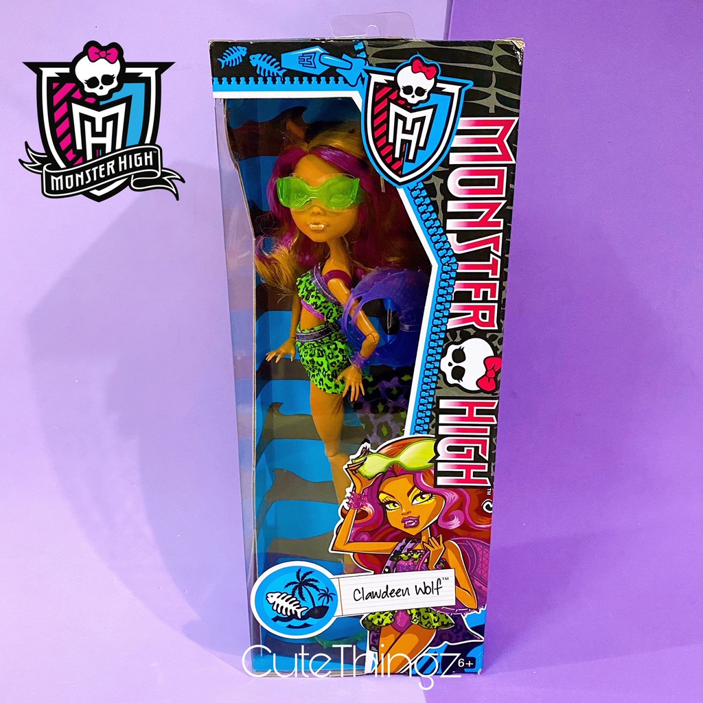Boneka Monster High Clawdeen Wolf Gloom Beach Boneka Monster High MURAH dan BARU / NEW / NRFB