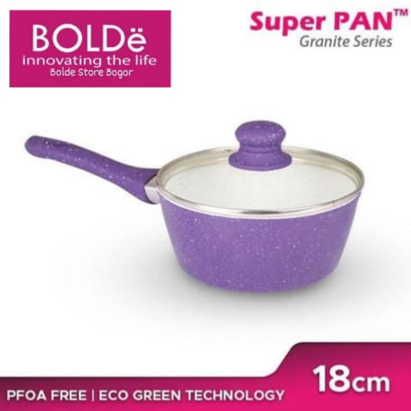 Bolde Super Pan Sauce Pan 18 Ungu (Panci)