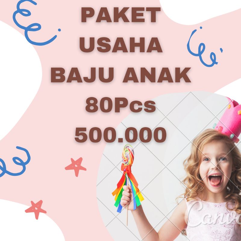 Paket Usaha Baju Rajut Anak