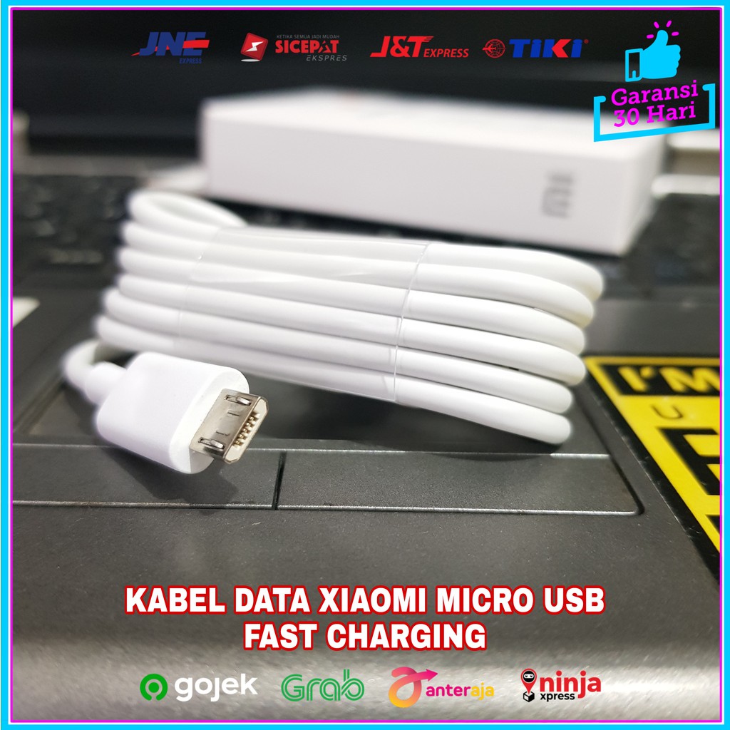 Kabel Data Fast Charging Xiaomi ORIGINAL 100% Type C USB ORI-Micro USB