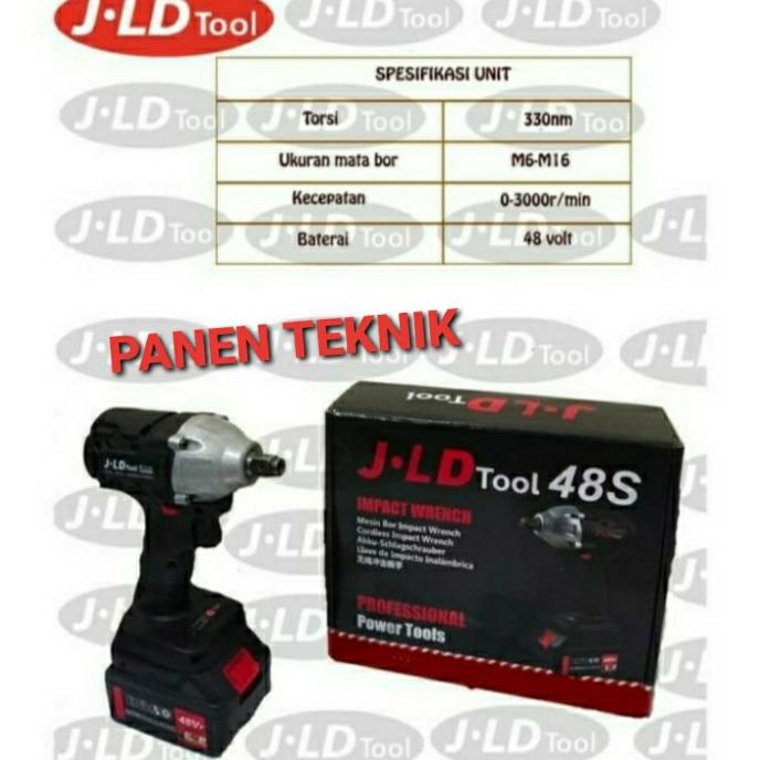 JLD 48S CORDLESS IMPACT WRENCH BRUSHLESS