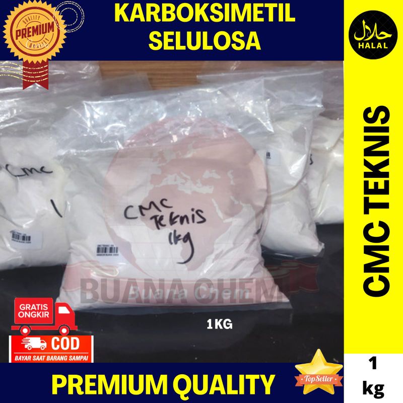 CMC 1 kg TEKNIS / Sodium Carboxmethylceluoes Teknis