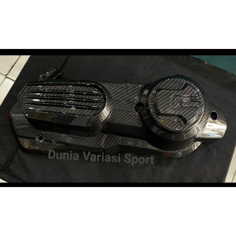 Tutup/ Cover CVT/ Filter Hawa Carbon MHR Nmax New2020-2022