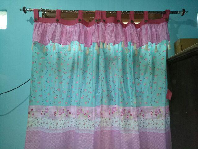 Gorden Korden Horden Tirai Shabby Karater Murah Minimalis Eklusif Mewah Motif Annisa Unggu