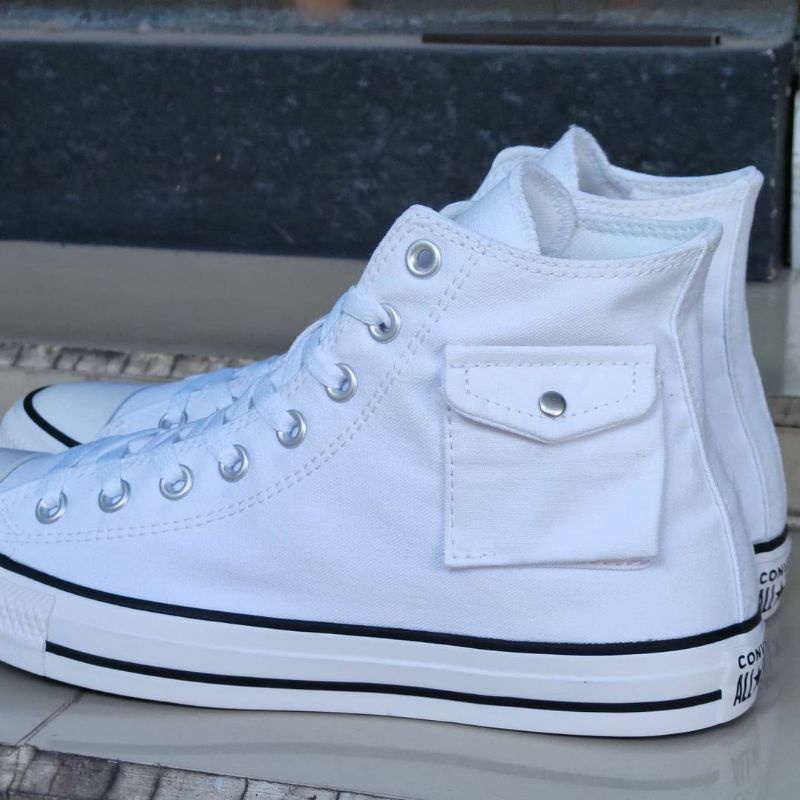 CONVERSE CTAS POCKET HI WHITE