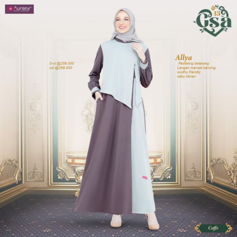 GAMIS AURANY KODE GSA43 READY STOK