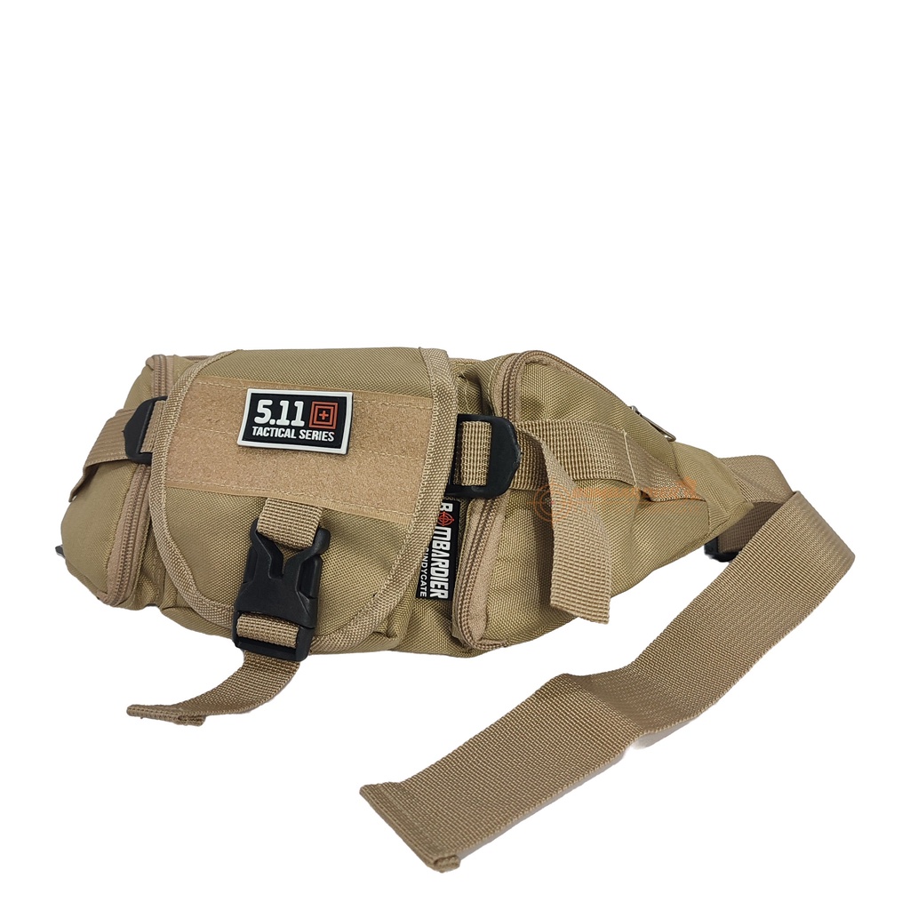 Tas pria selempang Model trendy Tas Pinggang Waist Bag Import / Tas Pinggang Tactical Outdoor Tactical 5.11