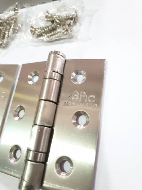 Engsel jendela 3in epic stainless asli