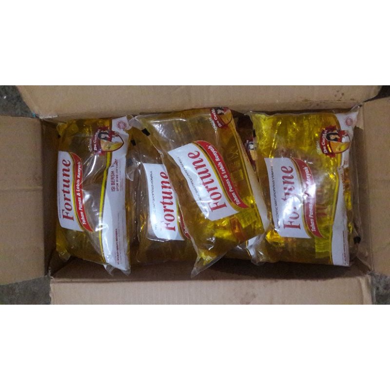 

fortune minyak goreng bantal 1l
