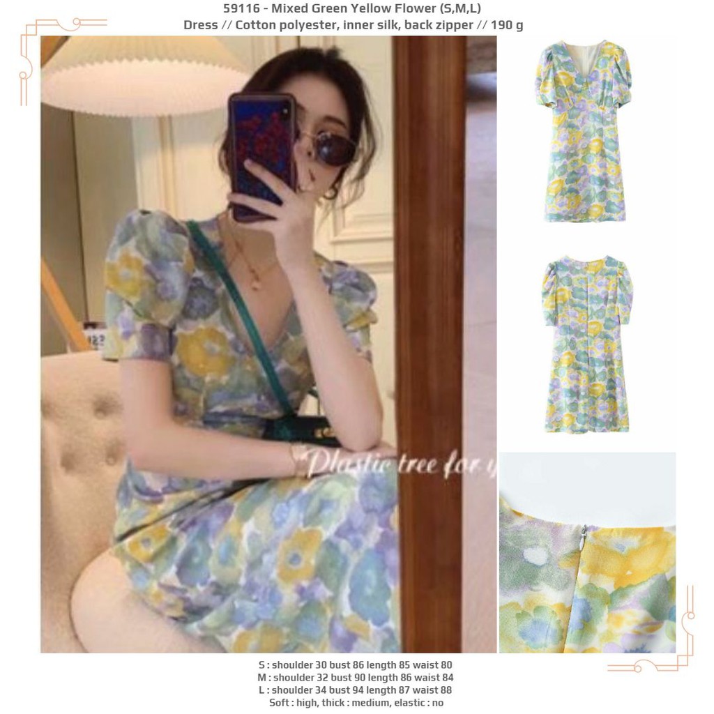 Dress  pantai ala korea