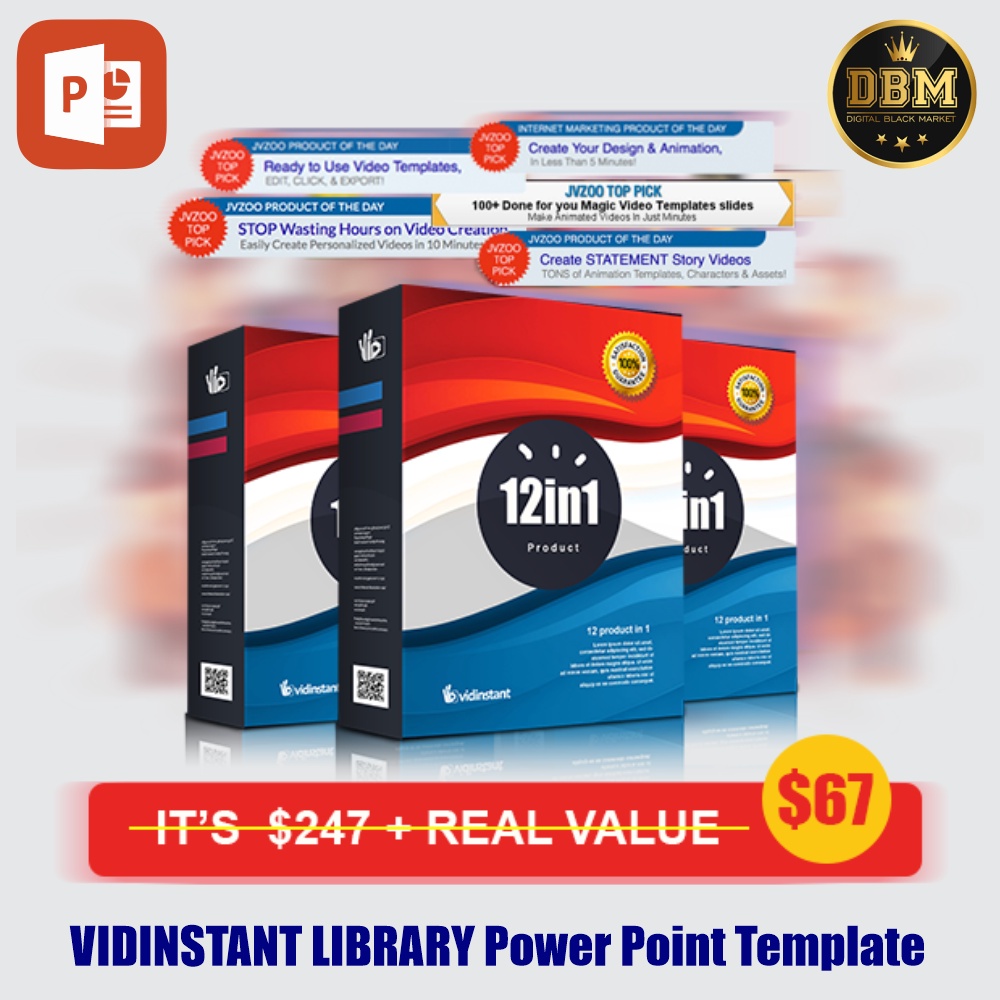 ENVIDIO - VIDINSTANT LIBRARY - POWER POINT TEMPLATE