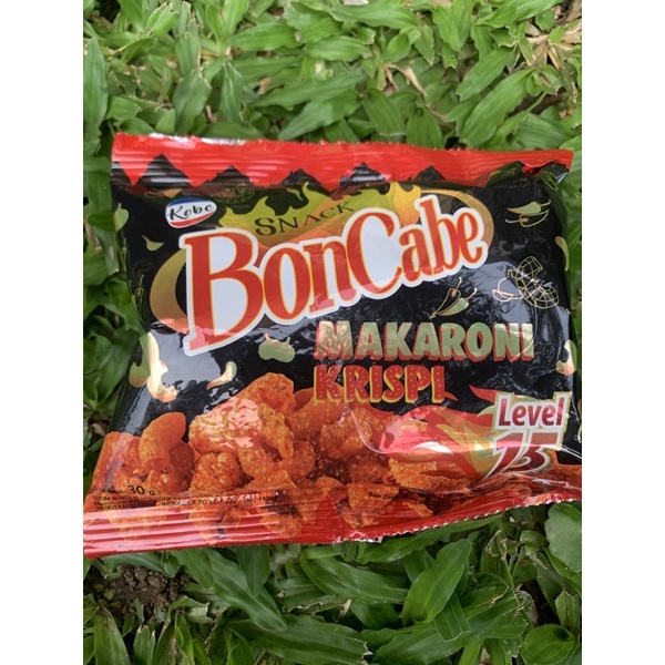 Snack Boncabe makaroni krispi kemasan 30gr