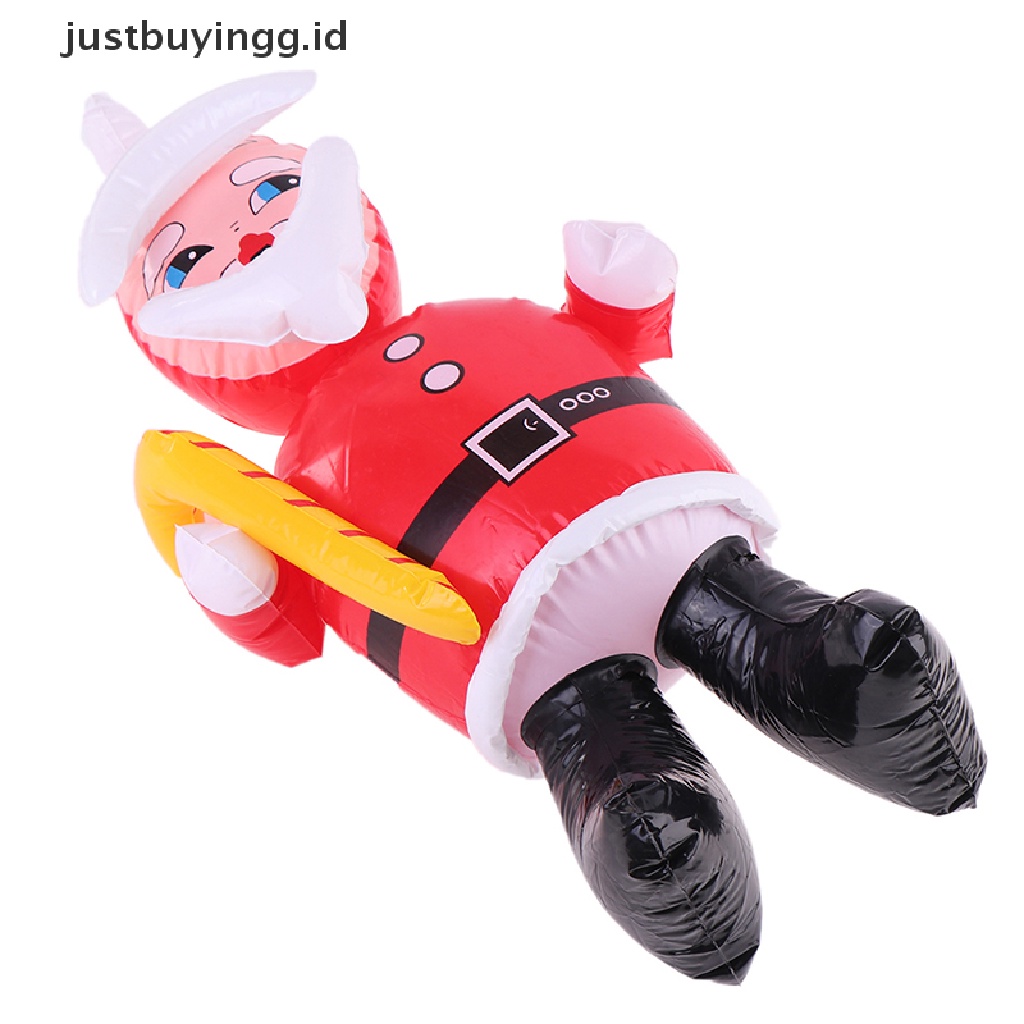 (Justbuyingg.Id) Balon Tiup Bentuk Santa Claus Untuk Dekorasi Natal