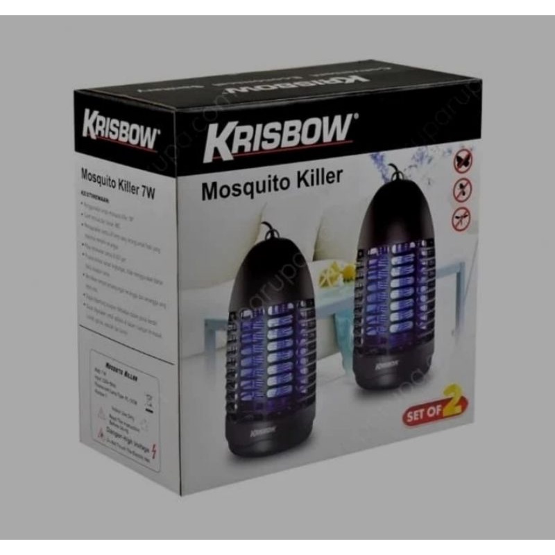 Krisbow  lampu anti nyamuk /  Perangkap nyamuk Mosquito killer / Lampu Tidur