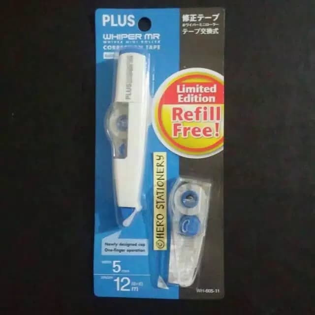 

Mudah Correction Tape Plus Whiper Mini Roller Bonus Refill C Hot Sale