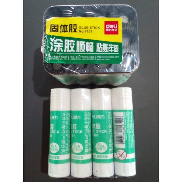 

Deli Lem Glue Stick Putih 9g 19x80mm Daya Rekat Kuat Mudah Digunakan 7101