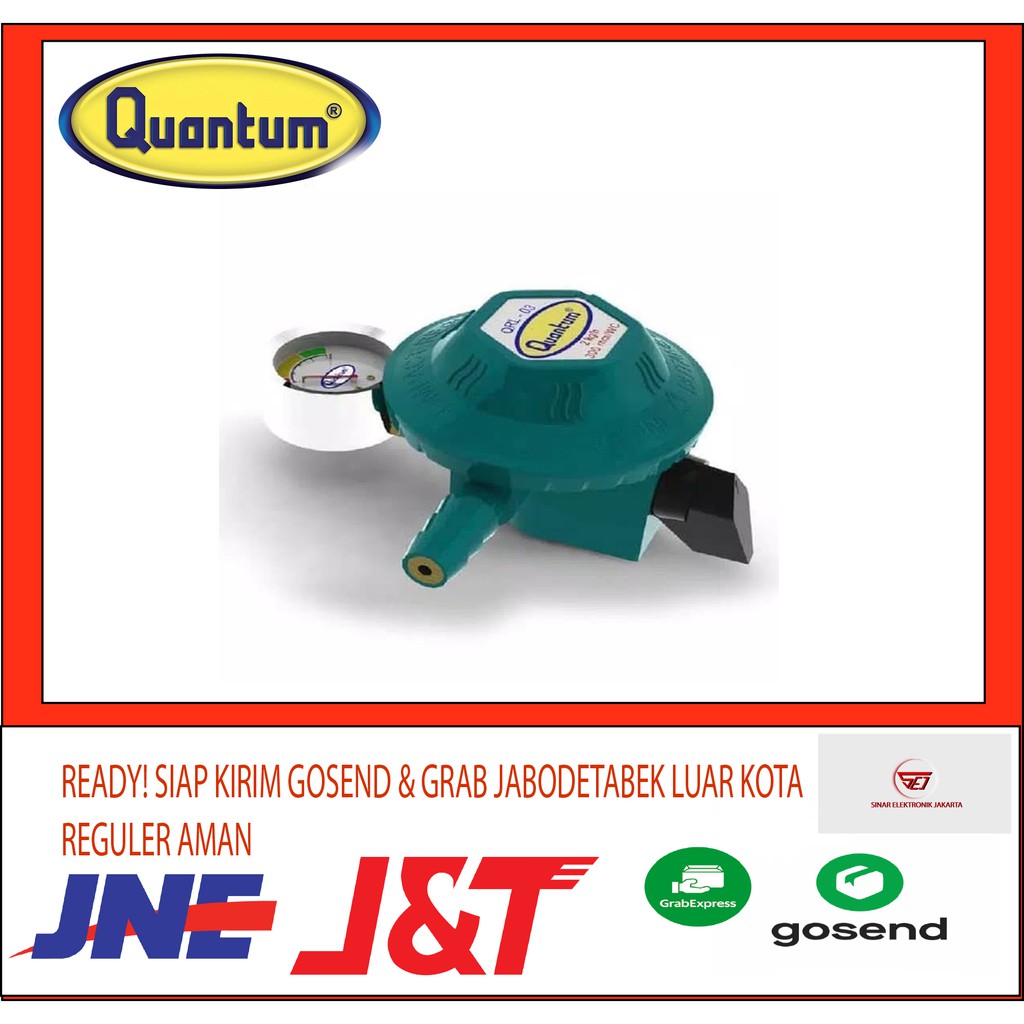 Quantum QRL 03 Regulator + Meter. SNI BARU Bergaransi Resmi