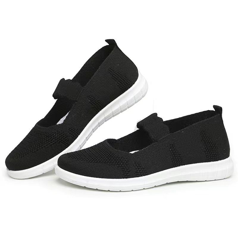 M Footwear - Sepatu Slip-On Rajut Wanita Import - CGA6140