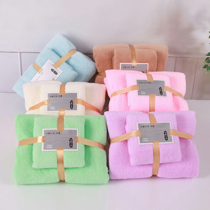 Ready Handuk 2in1 cotton towel