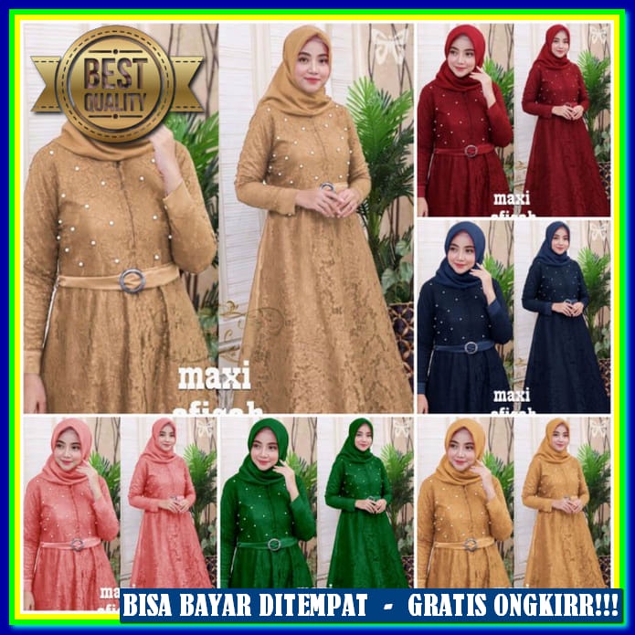 Baju Wanita Gamis Terbaru 2022 Kekinian / Ir Fashion / Terlaris / Termurah / Cod Bayar Ditempat / Gr