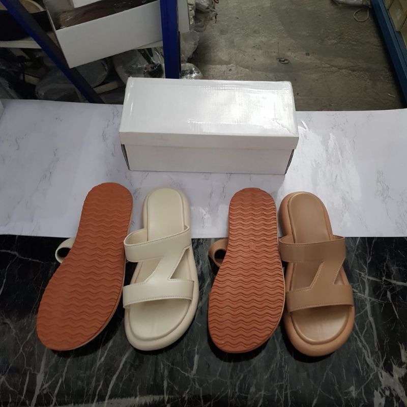 COD BAYAR DITEMPAT &gt; &gt; &gt; 21663 -  Sandal Import  Wanita Sandal Flat