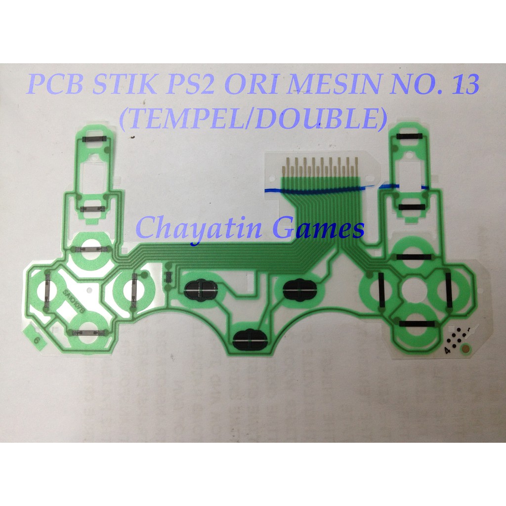 Pcb Stik Ps2 Ori Mesin Seri A TEMPEL/DOUBLE (No. 13)