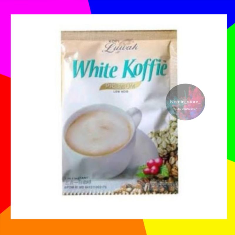 

Kopi Luwak White Coffee 10 sachet 20 gr