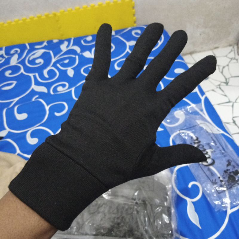 Sarung tangan 12 pasang hitam paskibraka