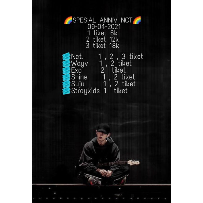 BUBBLE LYSN spesial promo anniv NCT