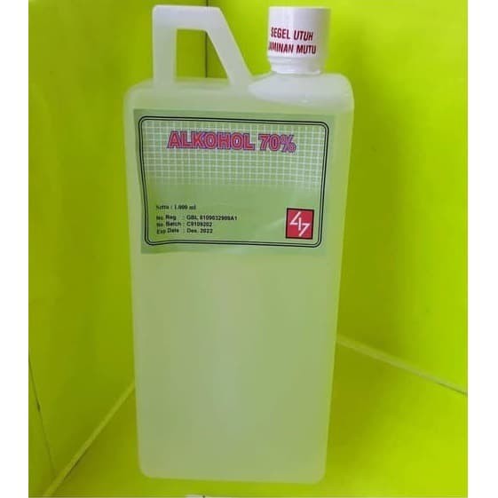 Alkohol 70 % 1 liter / Alkohol 1 liter 70% / Alkohol 70 Persen 1000ml