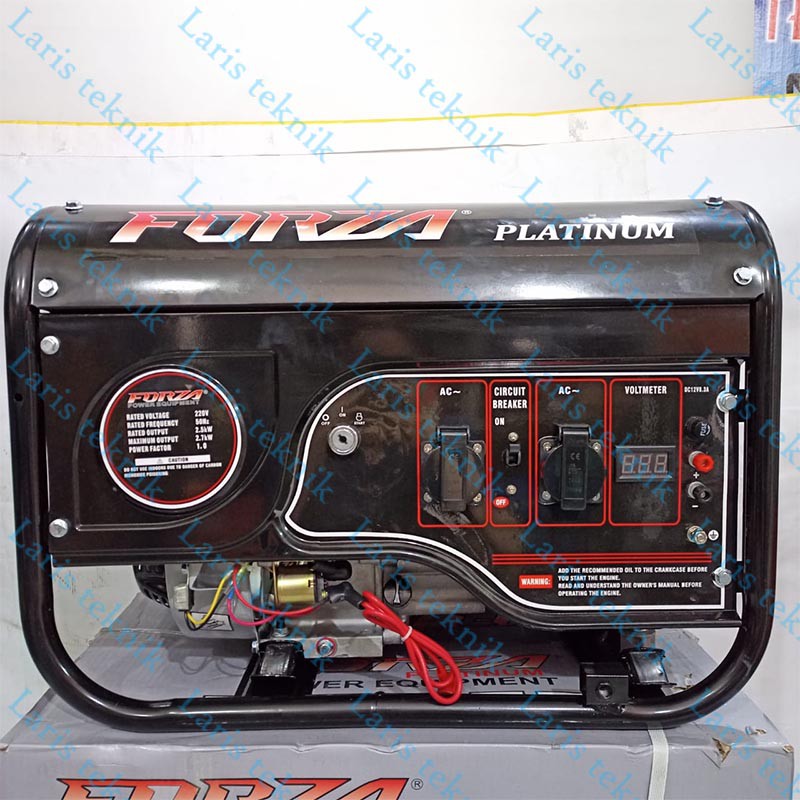 Mesin Generator Listrik Genset Jenset Forza 2000 Watt FGG 4800 RXE/Alat Genset Listrik 2000 Watt FOR