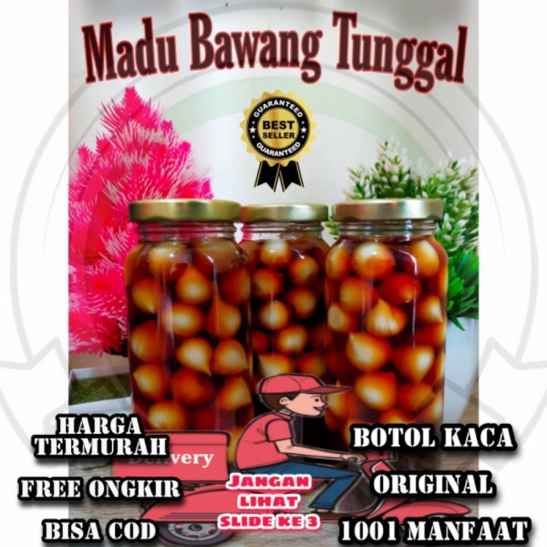 

Unik Madu Bawang Tunggal Lanang import kualitas terbaik premium 500 gr Diskon