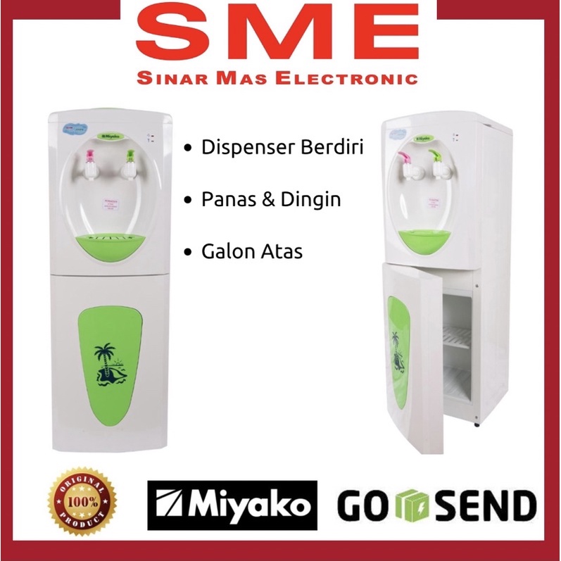 Dispenser Miyako berdiri Panas & Dingin