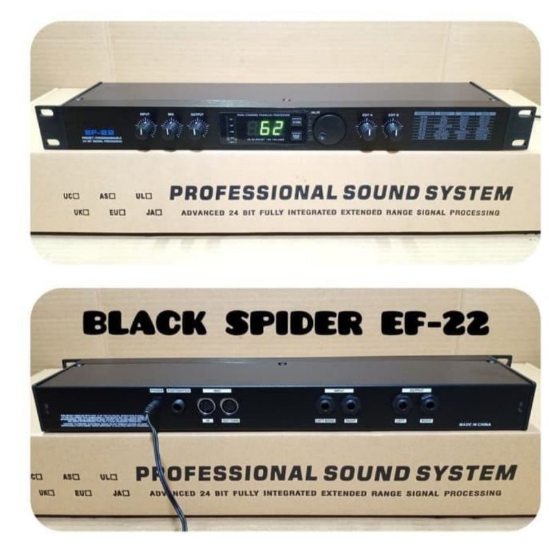 Effect Vocal Blackspider EF22 Original