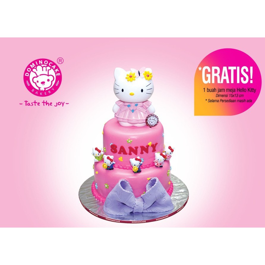 

Kue ulang tahun - Elegant Kitty - Dominocake - Ats 15 Bwh 25