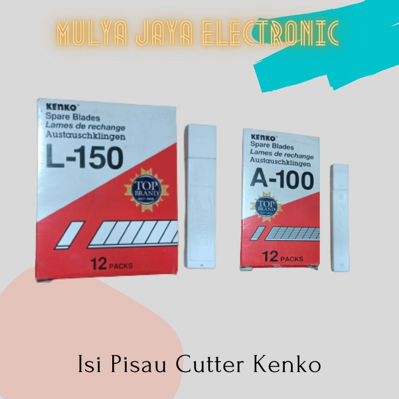 

Isi Pisau Cutter Kenko 1Tube Isi Cuter Kenko 1 Best Seller