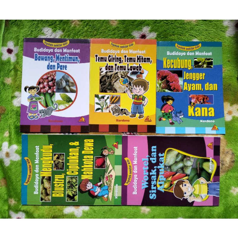 Buku Apotek Sekitar Kita Budidaya dan Manfaat Temu Lawak