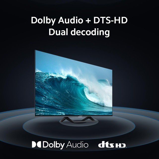 Mi TV A2 43&quot; Inch 4K UHD Dolby Vision HDR Android TV Garansi Resmi 1 Tahun - Support TV Digital