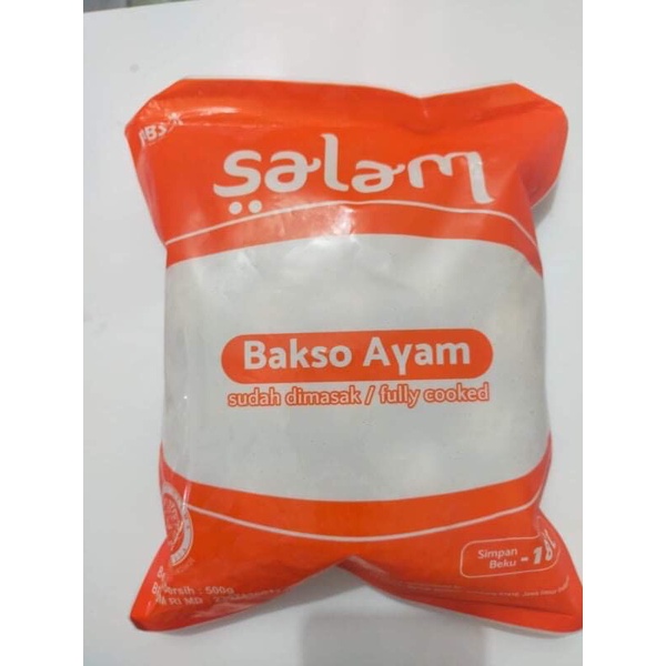 

Salam Bakso ayam fully cooked 500g