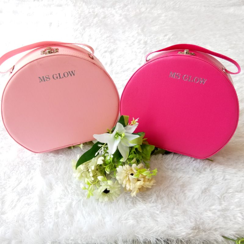 Box Kosmetik MS Glow Bulat 22cm