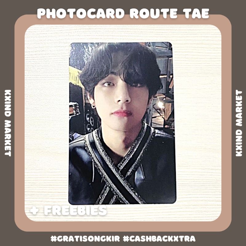Photocard Taehyung Photobook Mots on e / mots one / map of the soul on E / PC Tae v BTS / album bts