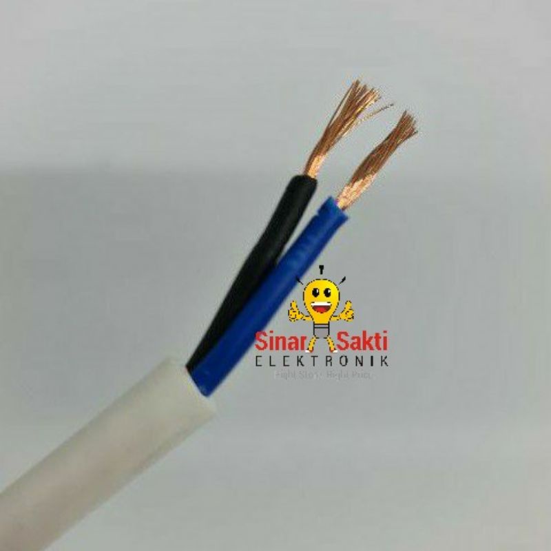 Kabel Listrik Serabut 2x0.75 mm NYMHY nym hyo Kitani 2 x 0.75 0,75 50 meter SNI