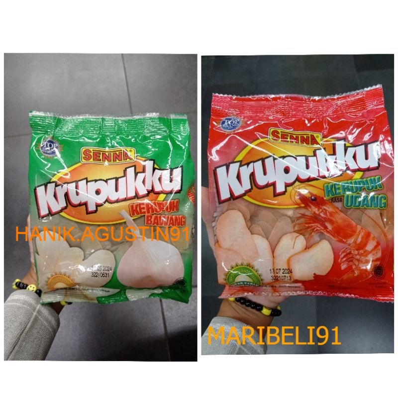 

Senna Krupukku Krupuk Udang 250 gr / Kerupuk Bawang 250gr MB91