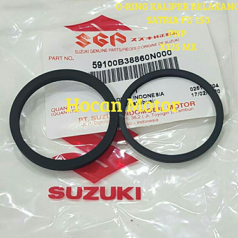 SEAL SIL PISTON KALIPER PALA BABI BELAKANG SATRIA FU 150 SHOGUN 125 SP