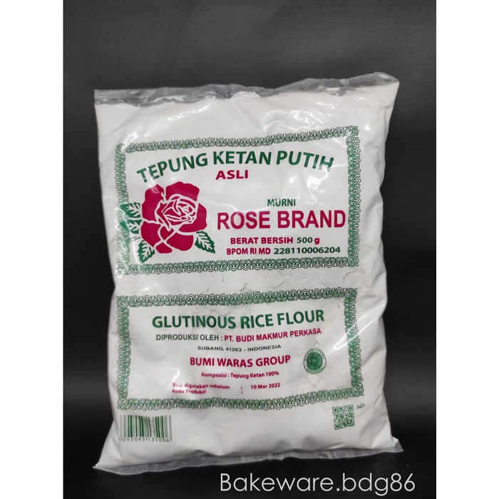 

ketan-beras-tepung- tepung ketan putih rosebrand rose brand 500 gram -tepung-beras-ketan.