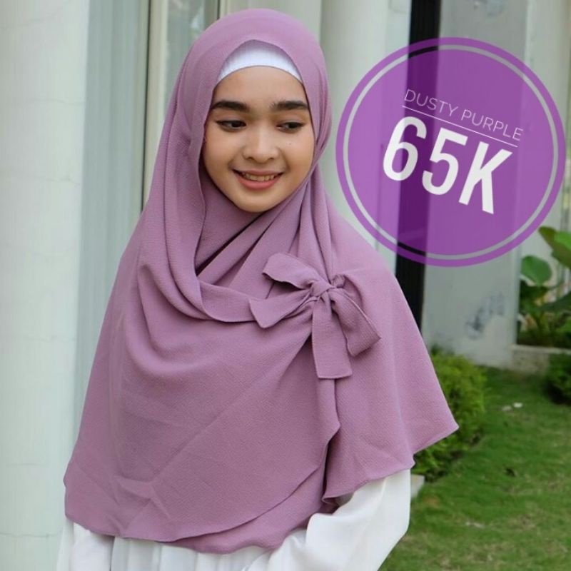 (NEW) Hijab Instan from "Increaseboutique" (Ungu muda)