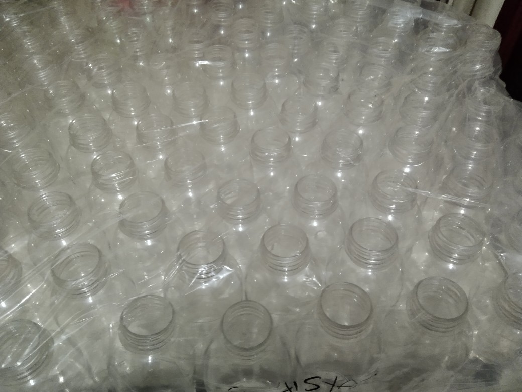 ( 100 Pcs Botol Cabe 200 Ml Sn Hitam Botol Plastik 200 Ml / Botol Murah
